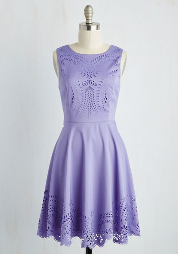 Invitation Designer Dress in Amethyst