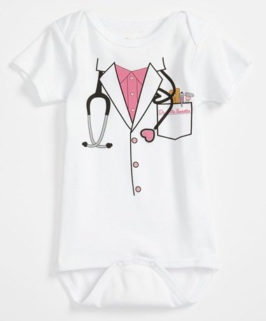 Creative Baby Onesies Lab Coat