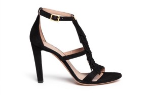 Fringed heels perfect for Gatsby themed party