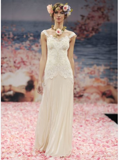 Lovely lace wedding dress