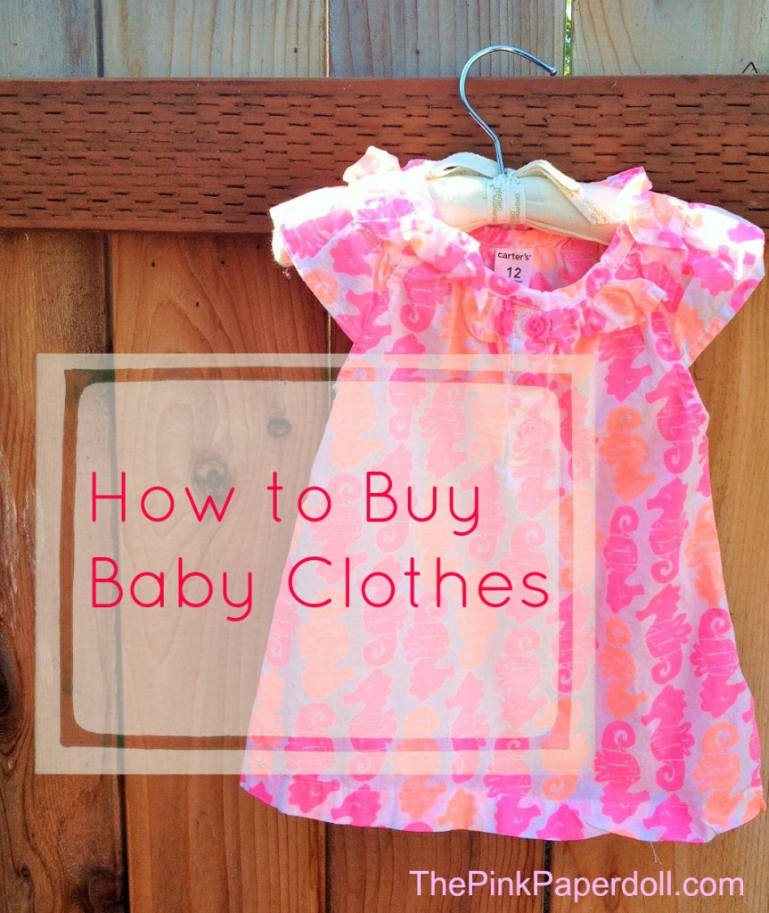 How to buy baby clothes