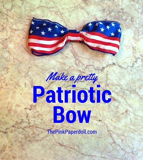 July 4th hair bows