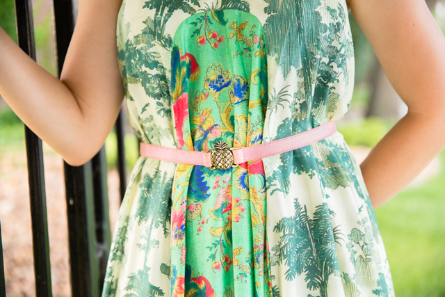 Pink pineapple belt! Fun summer accessories