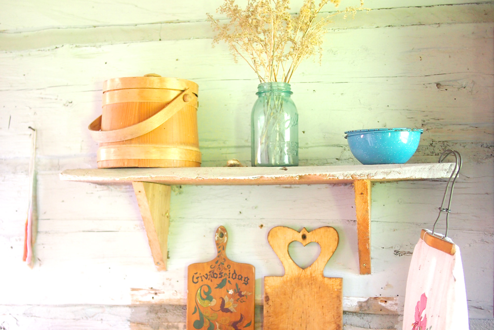 Antique kitchenware in Pioneer Park