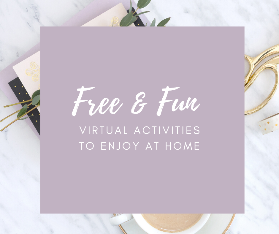 Fun and free online activities and events